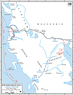 Roman Civil War: Movements During April 48 BC