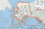 Map of Alaska Native Villages 2016