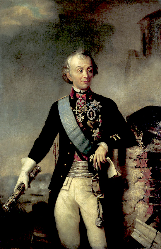 Russian General Aleksandr V. Suvorov 1729-1800