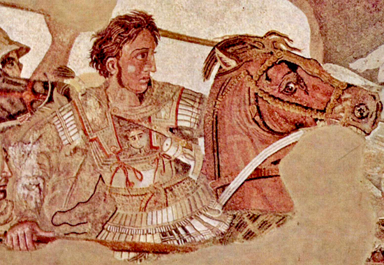 Alexander and Bucephalus in Battle