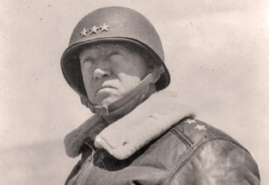 GEORGE S. PATTON PREPPING HIS THIRD U.S. ARMY FOR D-DAY - 1944