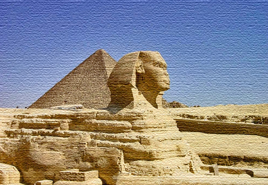 The Ancient Egyptians - The Great Sphinx and the Great Pyramid at Giza