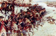 Battle of Guilford Court House, 1781.