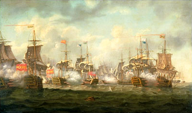 Battle of St. Vincent - February 14, 1797
