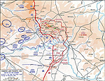 Map of the First Battle of the Somme - Jul 1-Nov 13, 1916