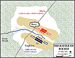 Map of the Battle of Rocroi - May 19, 1643
