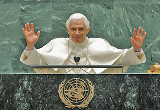 HIS FIRST TRIP TO THE U.S. AS POPE - BENEDICT XVI IN 2008