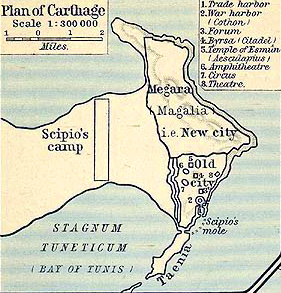 Map of Carthage