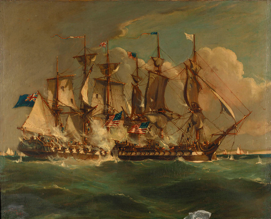 Action between HMS Shannon and USS Chesapeake - 1 June 1813