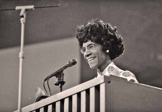 UNBOUGHT AND UNBOSSED - SHIRLEY CHISHOLM ON THE ROLL