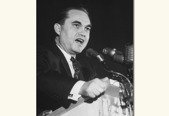AGAINST RACIAL INTEGRATION - GEORGE C. WALLACE 1964