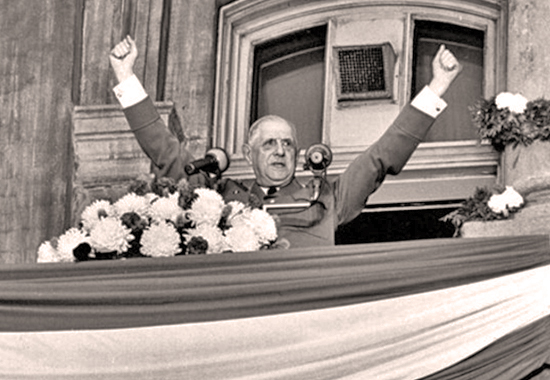 "LONG LIVE FRENCH CANADA" - DE GAULLE ON THE ROLL 1967