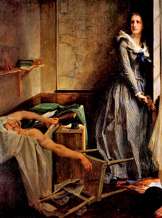 The Assassination of Marat by Charlotte Corday