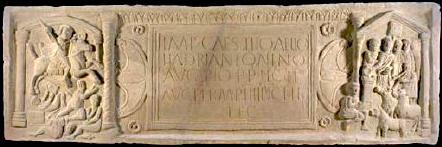 Distance Slab from the Antonine Wall