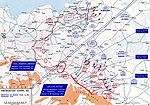 Map of WWI: Eastern Front 1914