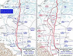Map of WWI: Eastern Front - May-Sept 1916 - the Brusilov Offensive