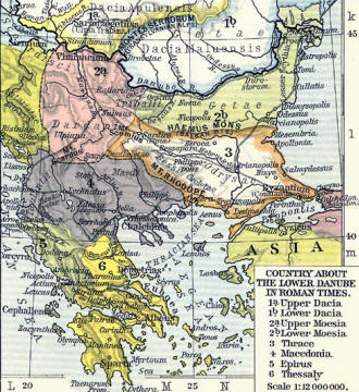 Map Location of Epirus