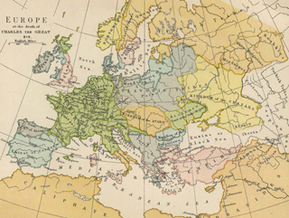 Map of Europe 814