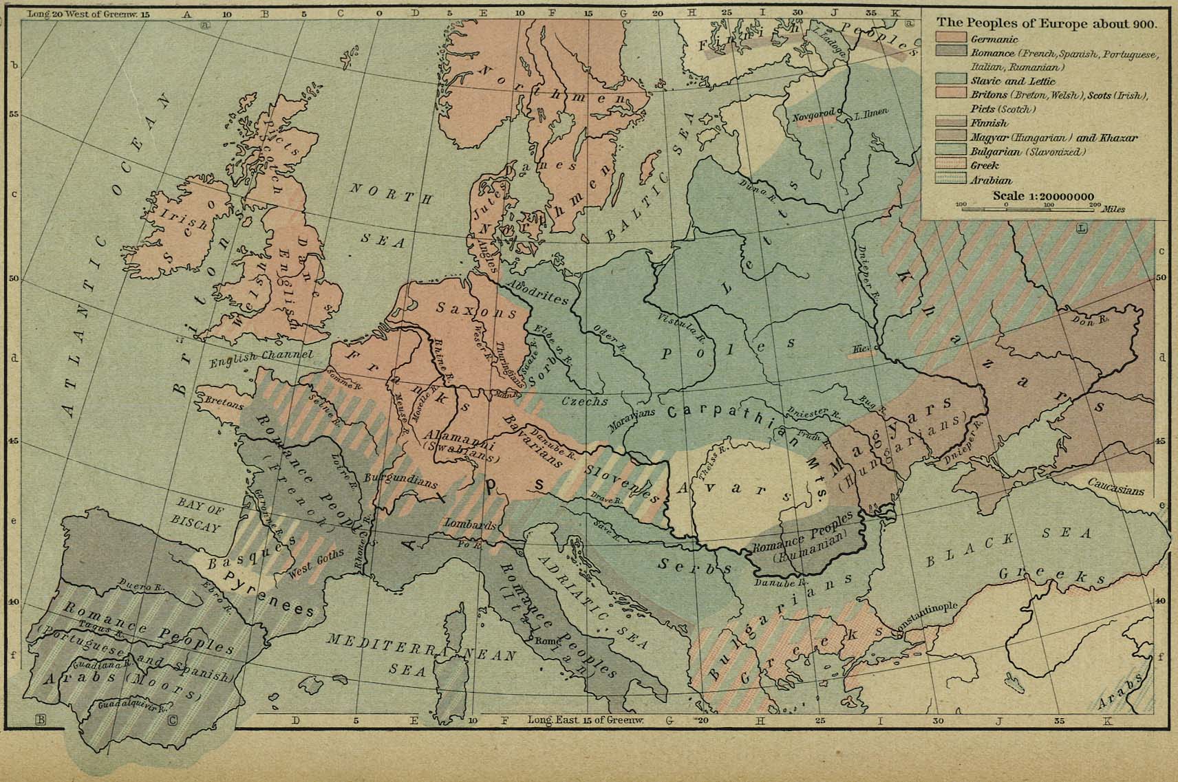 The Peoples of Europe about 900