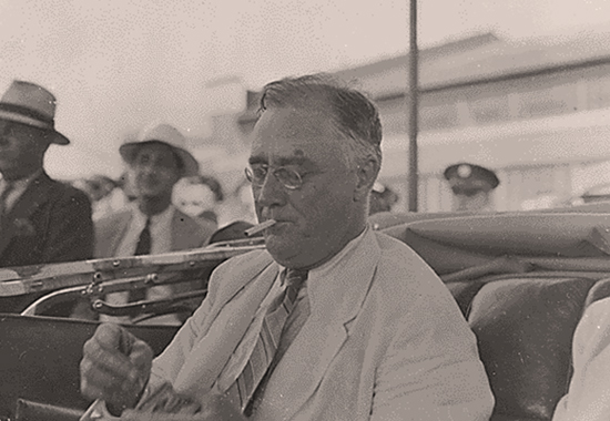 FRANKLIN D. ROOSEVELT IN 1936