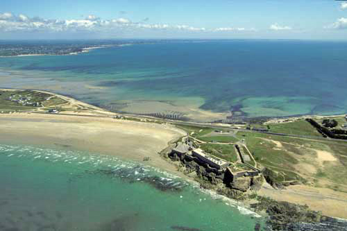 Fort Penthièvre and the Quiberon Bay