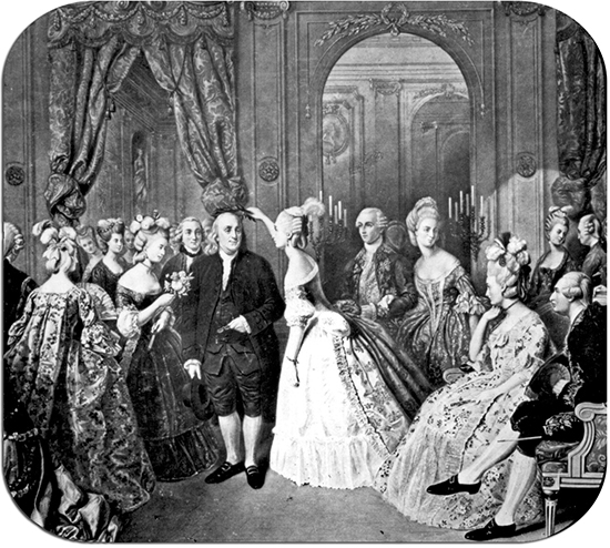 Benjamin Franklin at the Court of France 1778