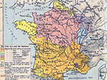 Map Gabelle France 1789