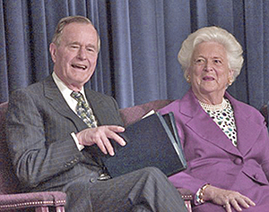 George H.W. and Barbara Bush