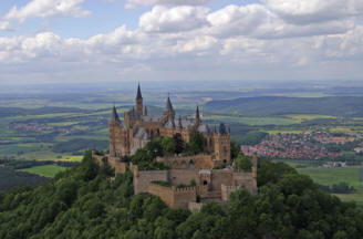 Hohenzollern Caste, Swabia, Germany