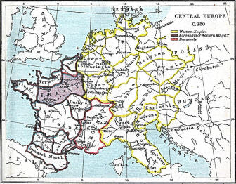 Holy Roman Empire 980 - Map