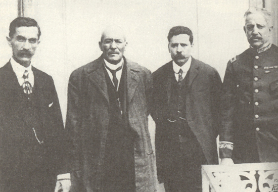 Manuel Mondragón, Victoriano Huerta, Félix Díaz, Aureliano Blanquet
