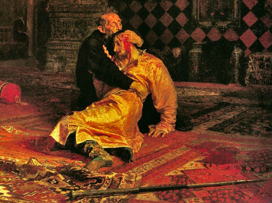 IVAN THE TERRIBLE AND HIS SON IVAN ON NOVEMBER 16, 1581