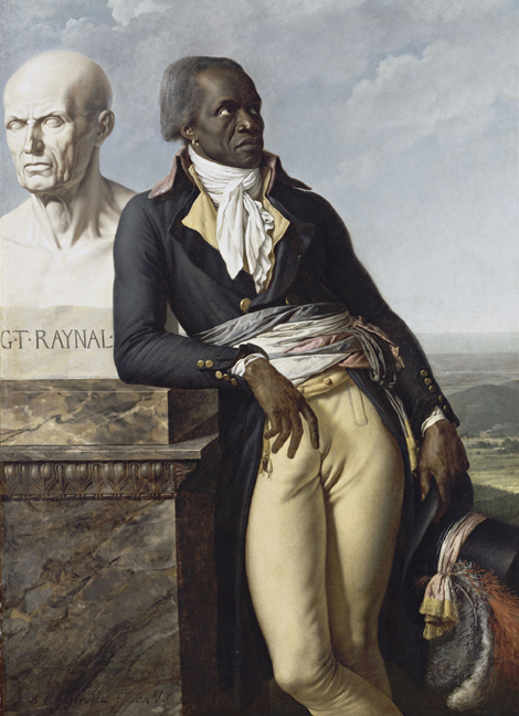 Jean-Baptiste Belley in 1797. First portrait of a black man in the position of a western legislator.