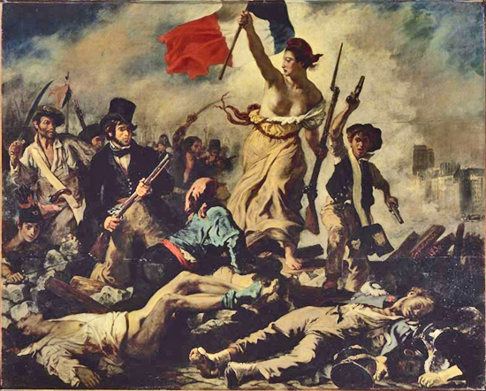 July 28: Liberty Leading the People - Eugène Delacroix