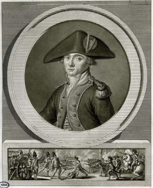 La cocarde tricolore - Lafayette (1789) - PHystorique- Les Portes du Temps