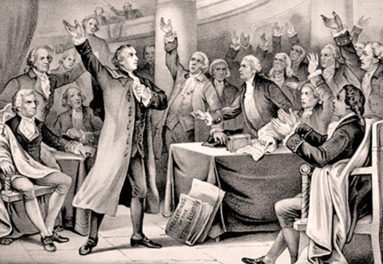 Patrick Henry - Give Me Liberty or Give Me Death 1775