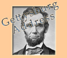 Abraham Lincoln: Gettysburg Address - 1863
