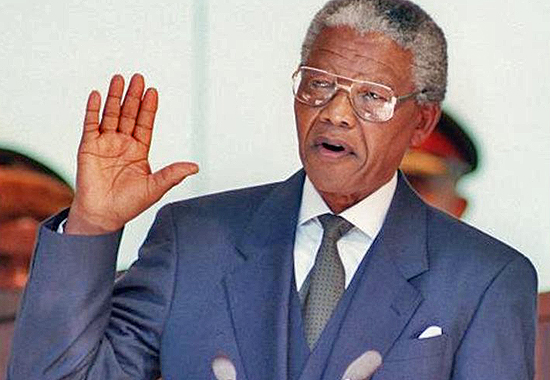 WRITING SOUTH AFRICAN HISTORY - MANDELA'S OATH OF OFFICE