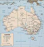 Map of Australia 1999