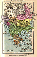 Balkan States 1899