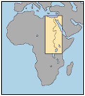 Map of the Nile River