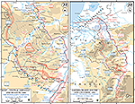 Map of World War II: The Rhineland Campaign March 11-21, 1945. Summary of the Rhineland Campaign.