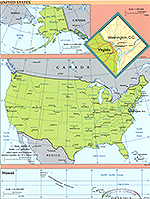 Map of the United States 2002