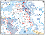WWII - Eastern Europe 1941: Soviet Winter Offensive. Operations December 5, 1941 - May 7, 1942