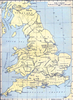 Localities in England connected with American History