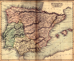 Map of Ancient Spain
