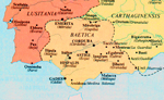 Baetica and Lusitania in Hispania