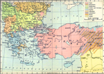 Distibution of Races in the Balkan Peninsula and Asia Minor