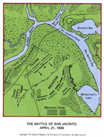 Battle of San Jacinto - April 21, 1836