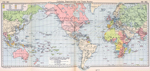 Colonies, Dependencies and Trade Routes 1911